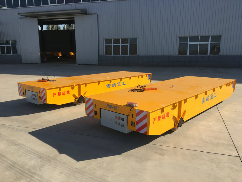 10T Acumulator cu motor Trackless Transfer Cart