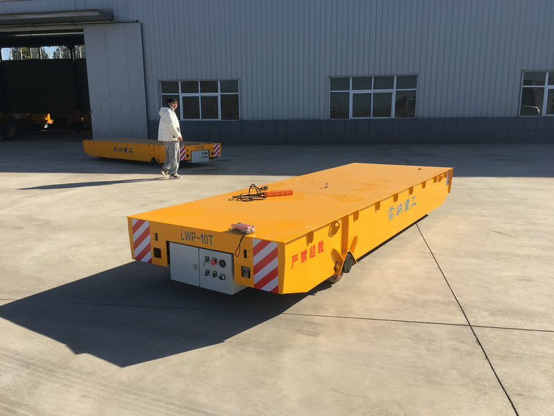 10T Acumulator cu motor Trackless Transfer Cart