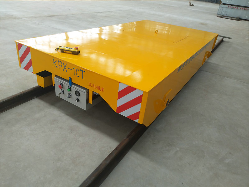 Cărucior de transport feroviar motorizat de 10 tone