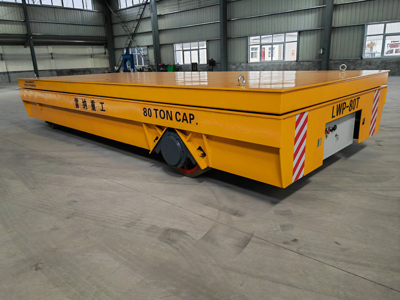 80 Tone Heavy Duty Hydraulic Lifting Trackless Cart