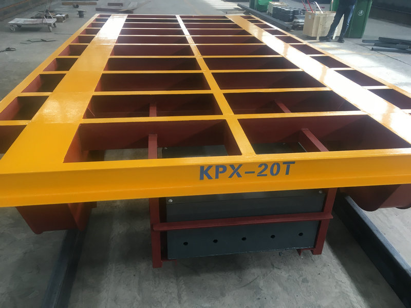 Trolee de transfer feroviar perforat