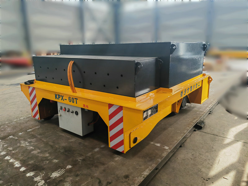 Cărucior de transfer feroviar electric de 60 de tone