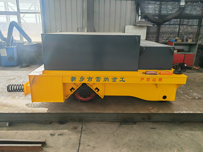 Cărucior de transfer feroviar electric de 60 de tone