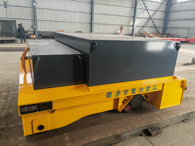 Cărucior de transfer feroviar electric de 60 de tone