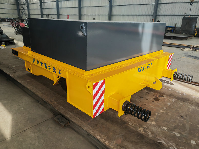 Cărucior de transfer feroviar electric de 60 de tone
