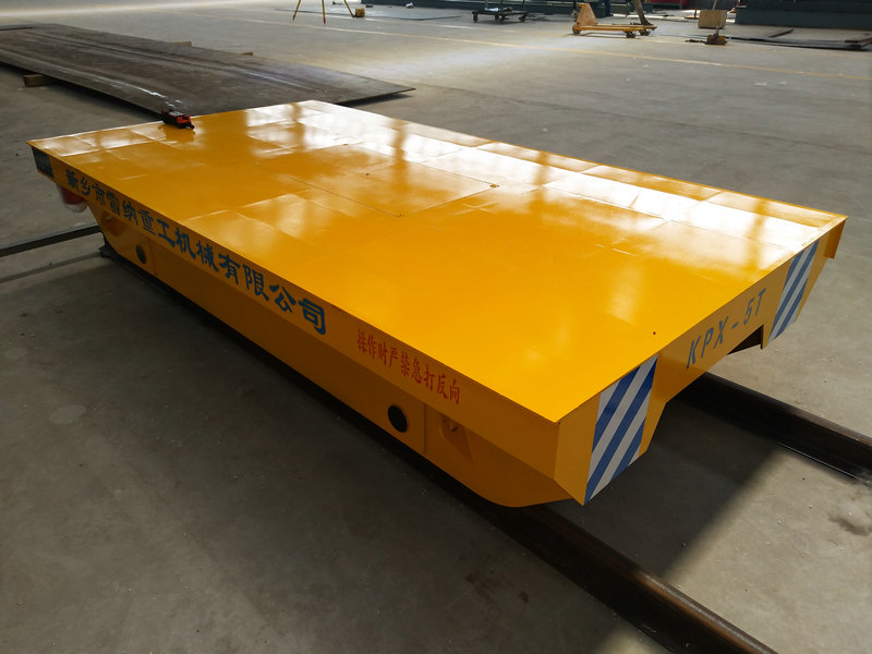 Pipe de oțel 5 Tone Battery Rail Transfer Trolley