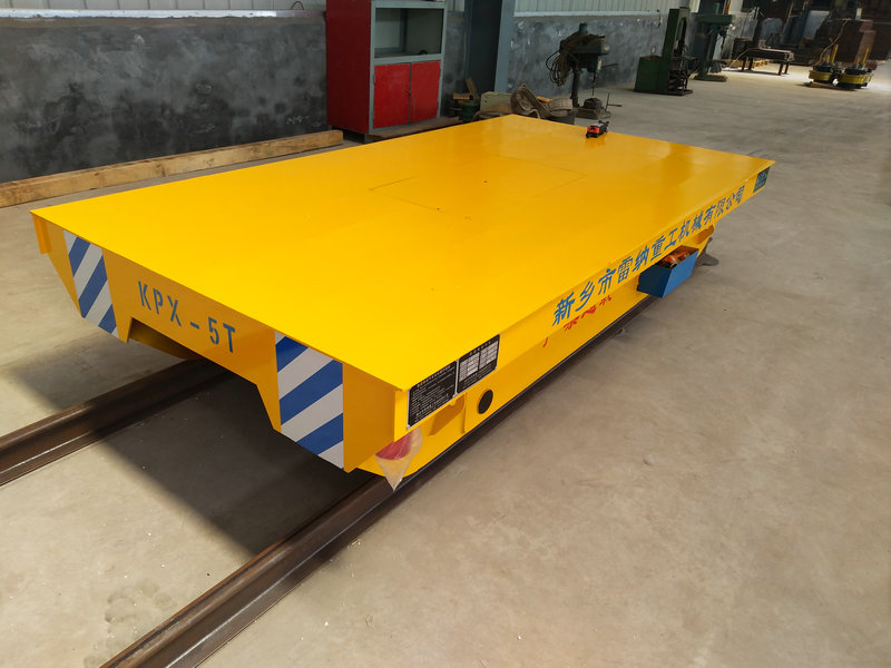 Pipe de oțel 5 Tone Battery Rail Transfer Trolley