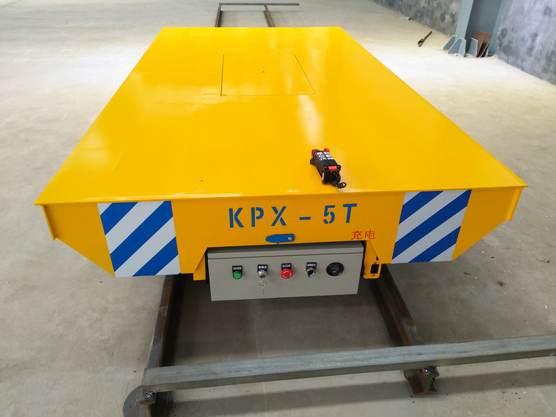 Pipe de oțel 5 Tone Battery Rail Transfer Trolley