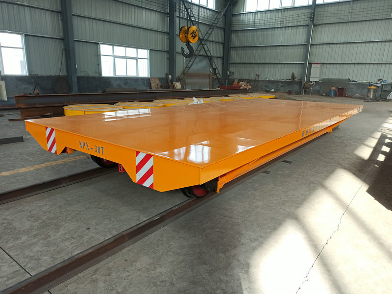 Baterie de 30 de tone, cărucior de transport feroviar de materiale
