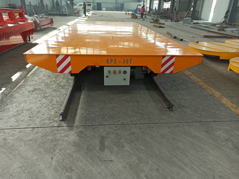 Baterie de 30 de tone, cărucior de transport feroviar de materiale