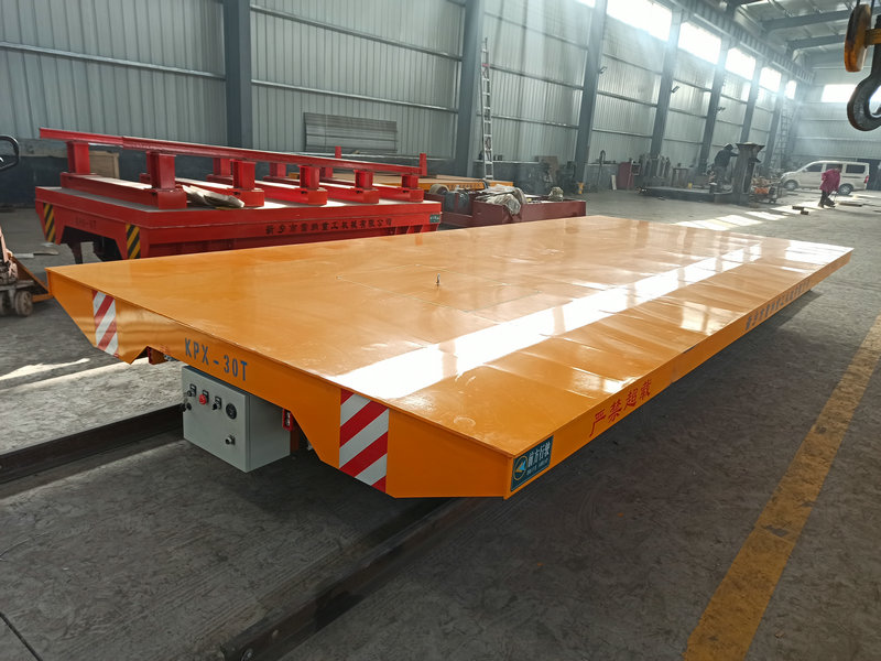 Baterie de 30 de tone, cărucior de transport feroviar de materiale