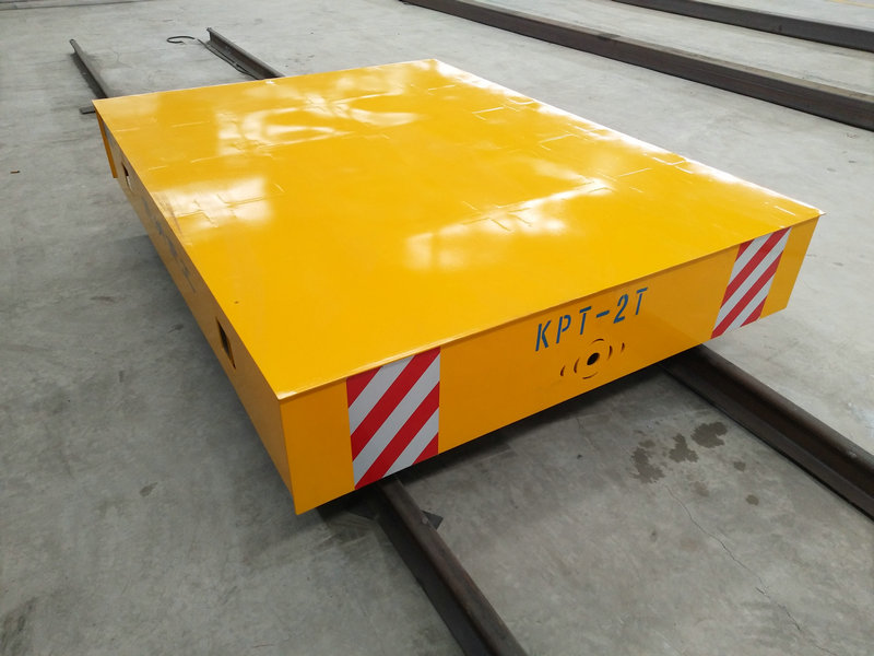 Echipament de transport al materialului Cable Powered Rail Transfer Cart