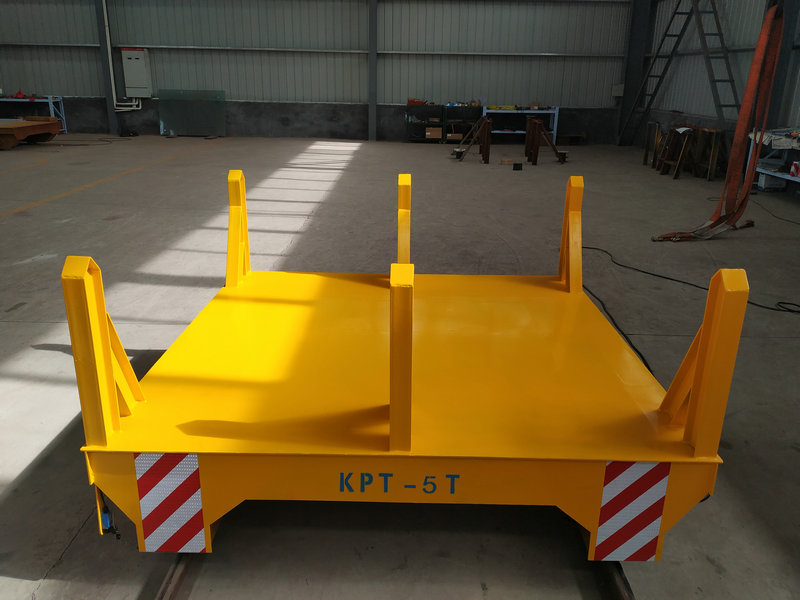 Cable Drum Powered Rail Ladle Transfer Cart în oțel Mill