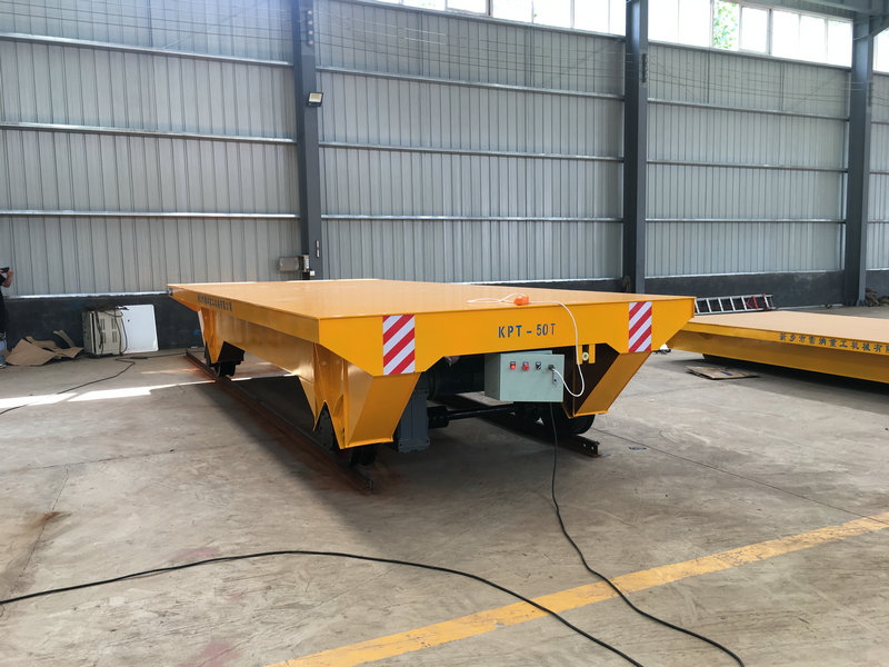 50T cablu de la distanță alimentat cu cărucior de transport feroviar de fabricație utilizare